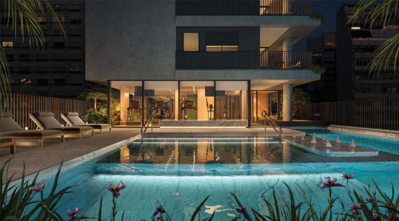 Uapé Higienópolis - Piscina